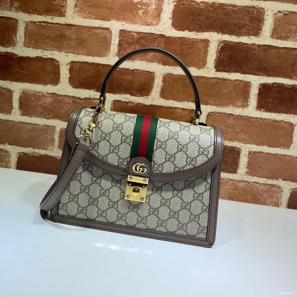 Hyperpeter small Ophidia Web top bag GUCCI handle with 0728